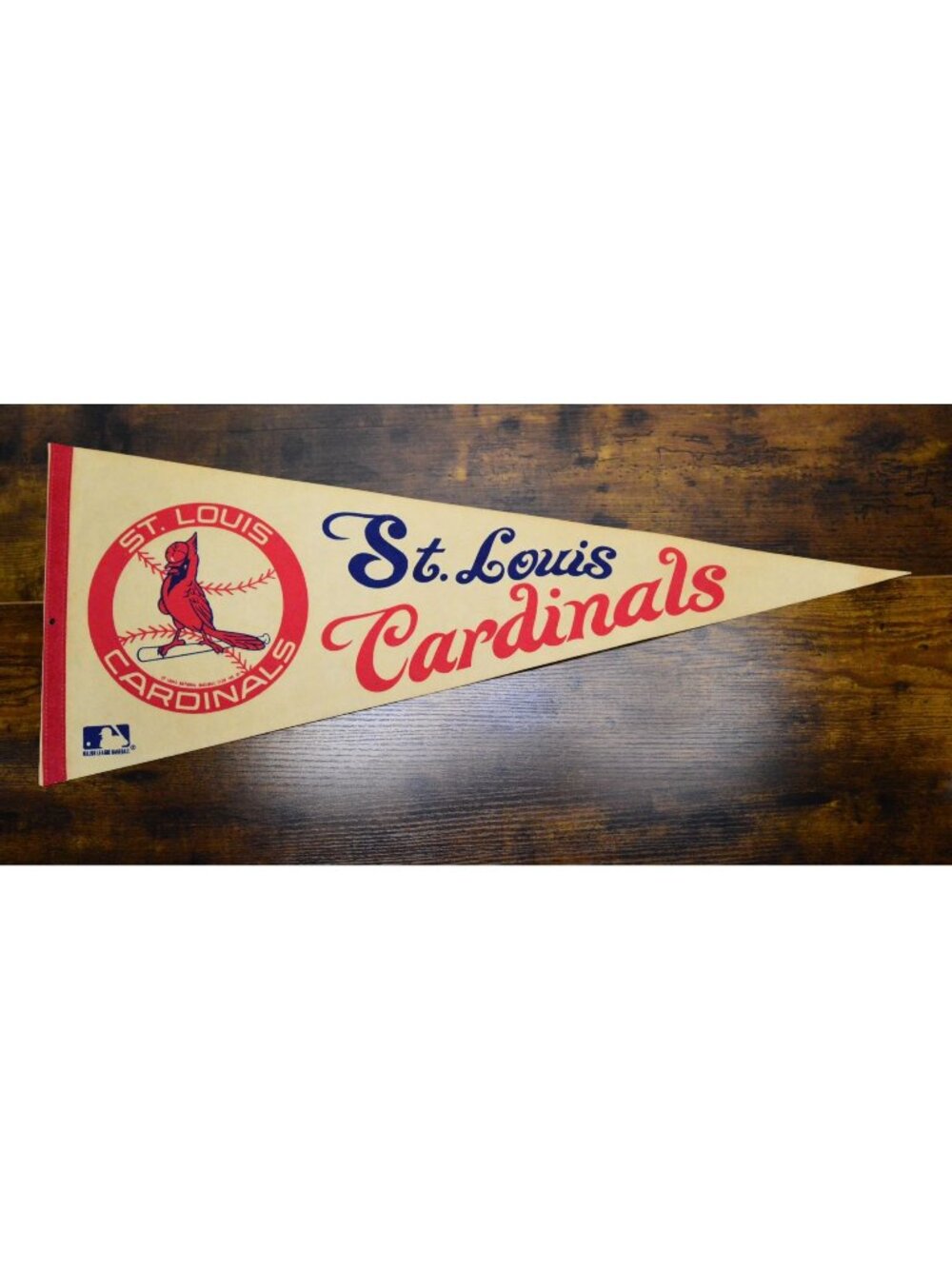 Vintage St. Louis Cardinals MLB Felt Pennant 30 inches